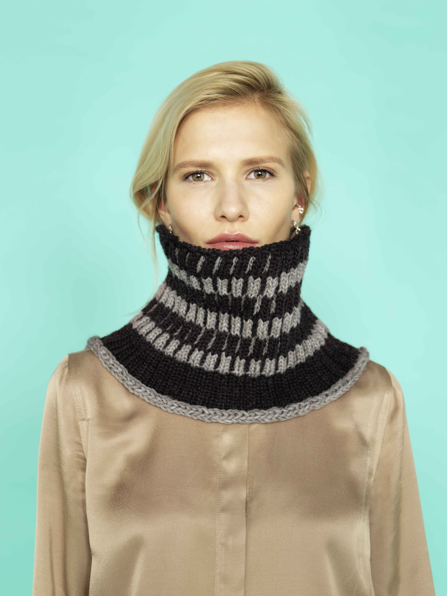 Loop "Ginger Bread" | Anleitungsheft | Wolle Albmerino  | Stricken | Sascha Uetrecht