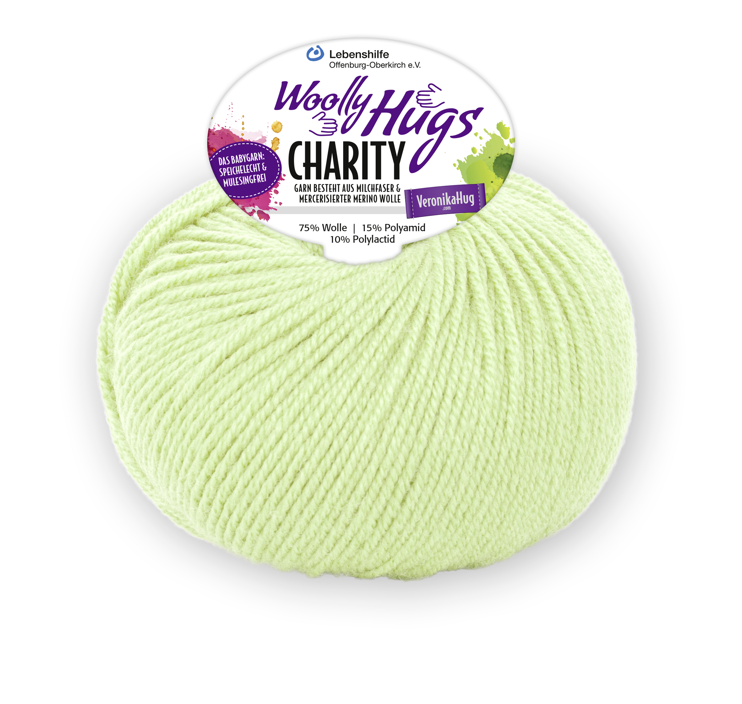 Charity von Woolly Hugs 0061 - pistazie