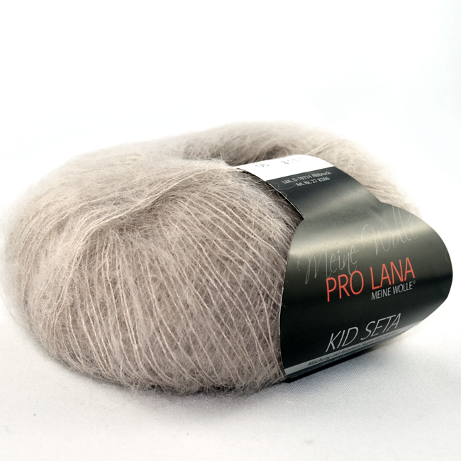 Kid-Seta von Pro Lana 0006 - grau