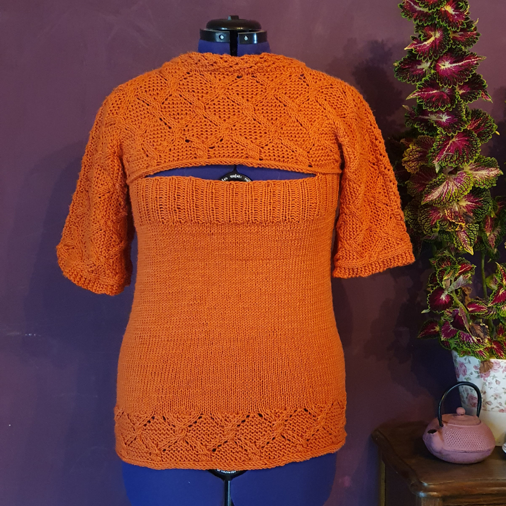 Pullover Schapulero mit Loch- und Zopfmuster | Einzelanleitung | Wolle Starwool Linie 4 | Stricken | Sylvie Rasch Pullover Schapulero mit Loch- und Zopfmuster | Einzelanleitung | Wolle Starwool Linie 4 | Stricken | Sylvie Rasch