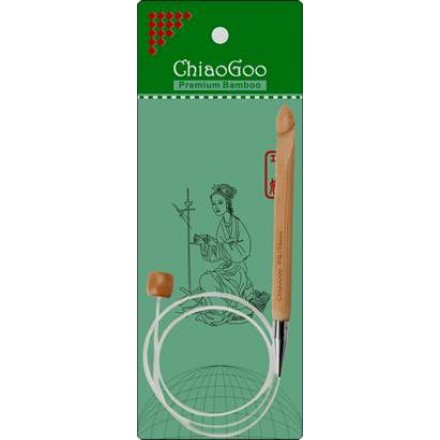 Häkelnadel Bamboo tunesisch flexibel 80 cm / 5,50 mm