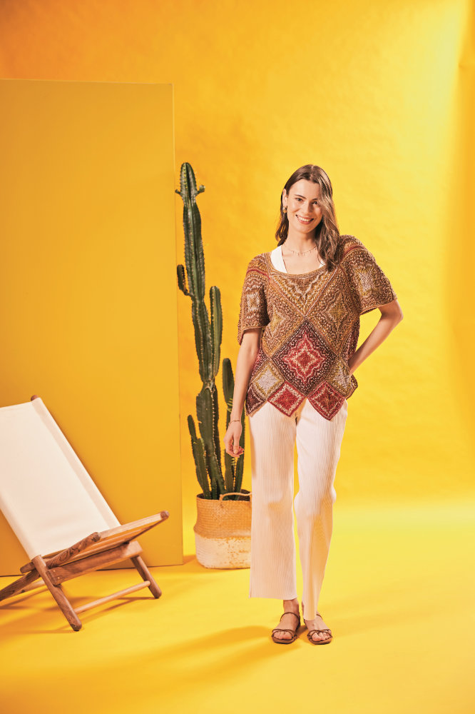 Strick-Shirt Patchy | Anleitungsheft | Wolle Paint Socks  | Stricken | Veronika Hug, Woolly Hugs, Christophorus Verlag