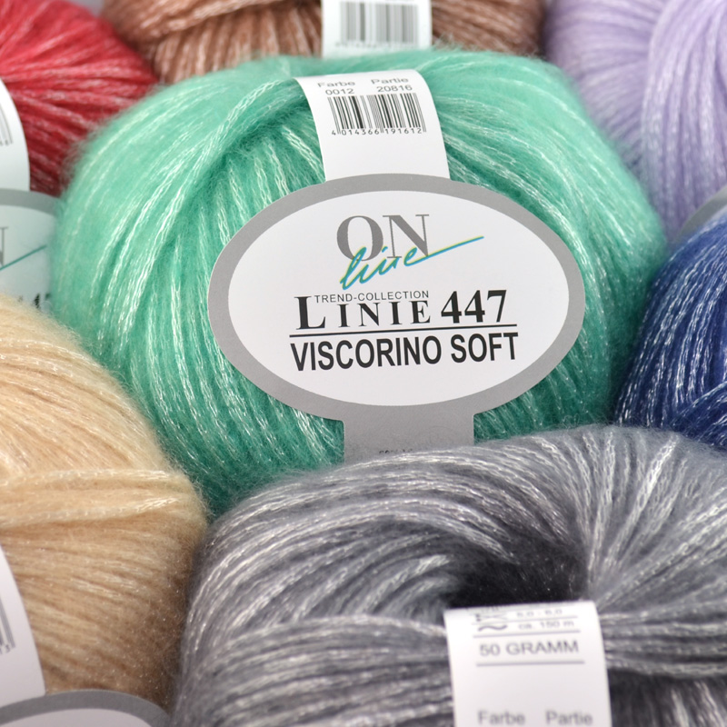 Viscorino Soft Linie 447 *Aktion* (10 Knäuel Mindestabnahme) von ONline 0002 - beige