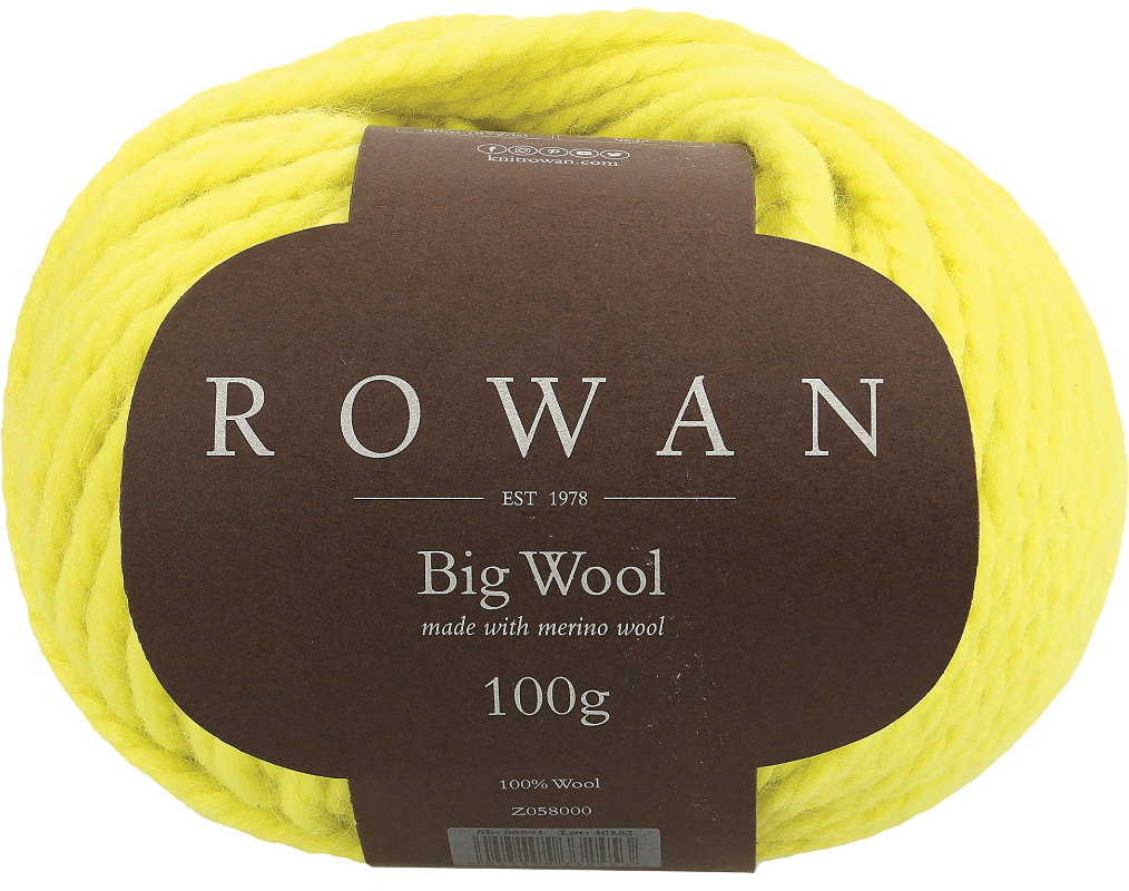 Big Wool von Rowan 0091 - citron