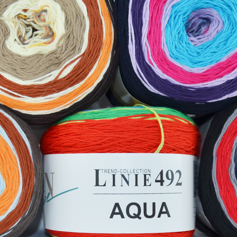 Aqua Linie 492 von ONline 0102 - rot / grün / blau / gelb