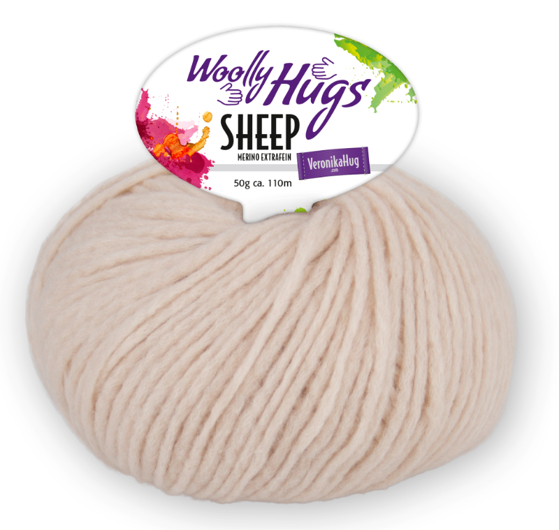 SHEEP von Woolly Hug's 0005 - beige