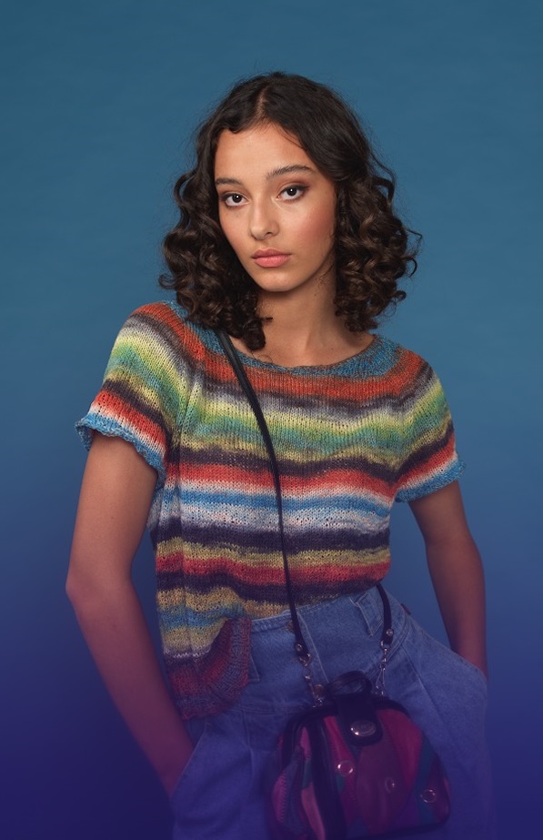 Shirt "Pema"  | Wollpaket mit Zauberball® Cotton  | Stricken | Irene Lindörfer