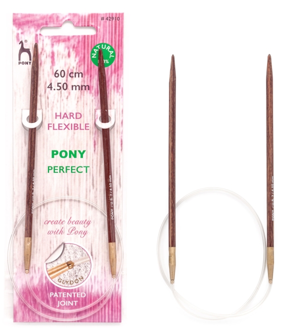 Rundstricknadel Perfect von Pony 80 cm 7,00 mm
