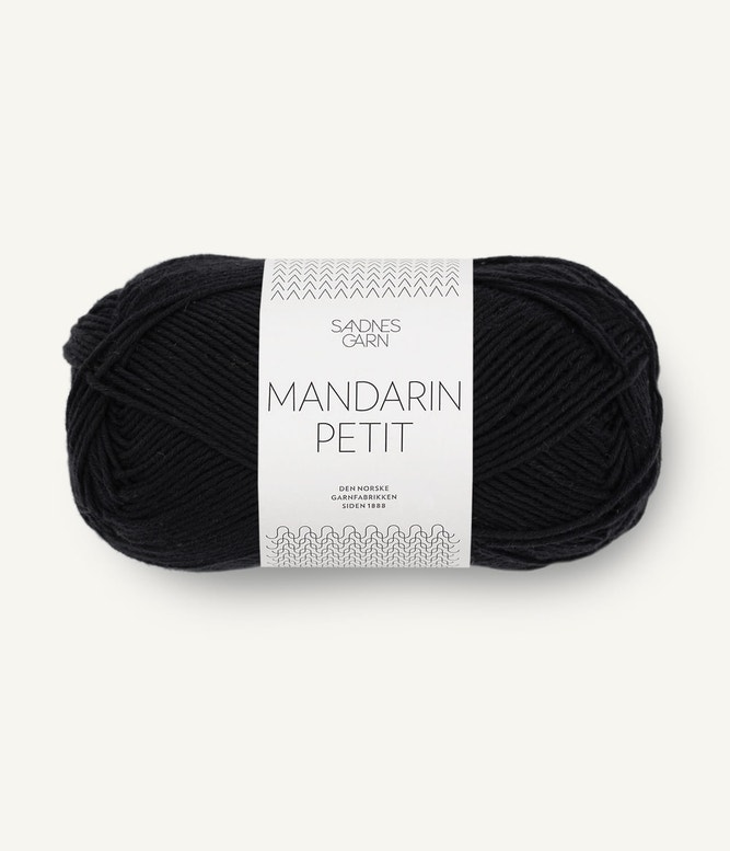 Mandarin Petit von Sandnes Garn 1099 - black