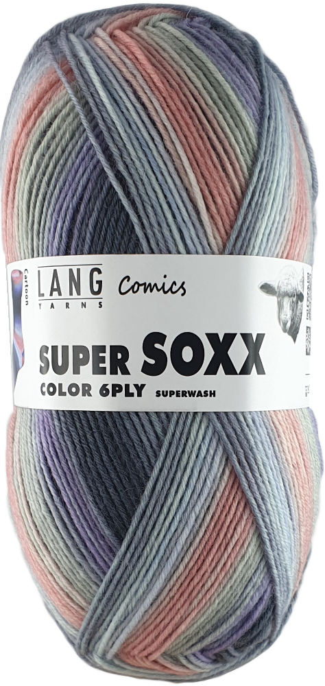 Super Soxx 6-fach von Lang Yarns Comics - 0374 - Cartoon