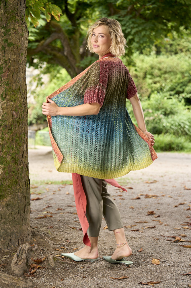 Cardigan mit Ajourmuster | Anleitungsheft | Wolle 1-2-3 Ideen  | Stricken | Pro Lana, Silvia Jäger, Andel Konrad