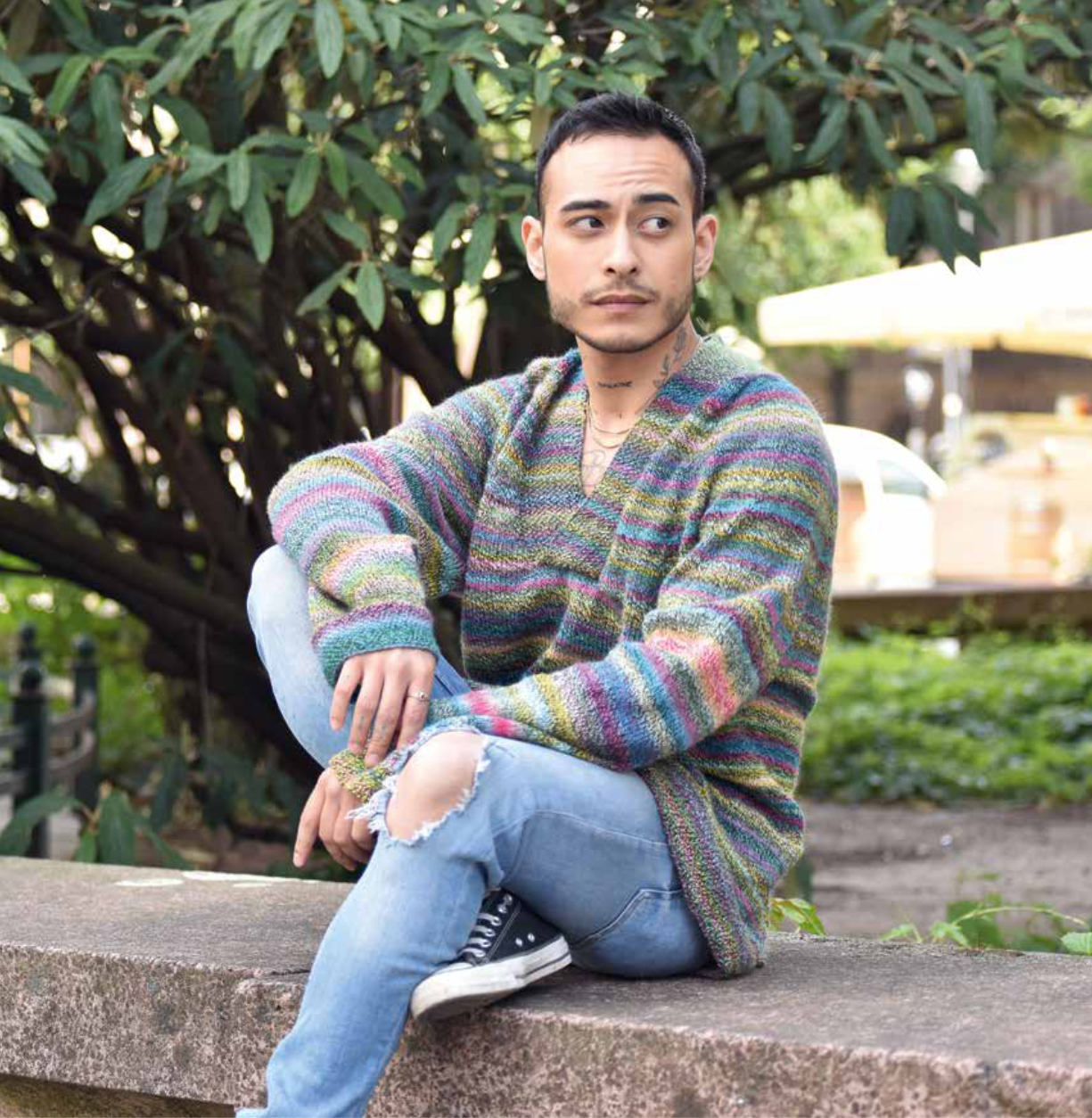 Where’s the party? - Easy Sweater | Anleitung | Wolle Zauberball® Crazy  | Stricken | Sylvie Rasch