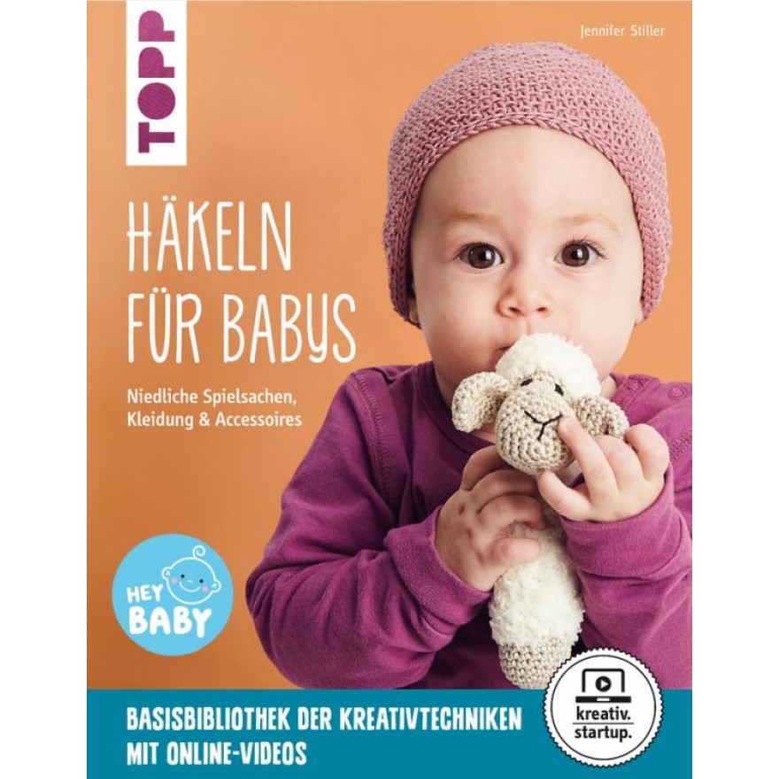 Häkeln für Babys - Niedliche Spielsachen, Kleidung und Accessoires.