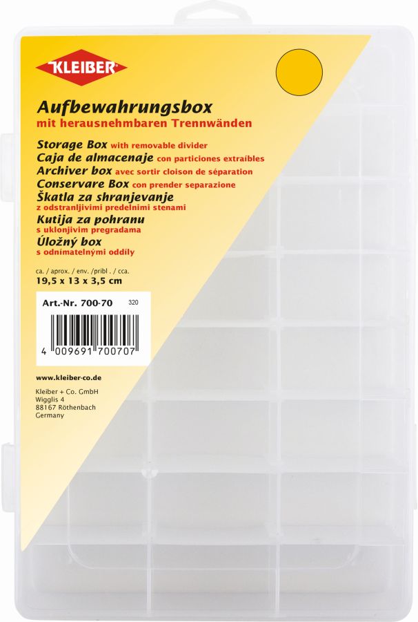 mittel - ca. 20 cm x 13,3 cm x 3,8 cm | 5,95 €