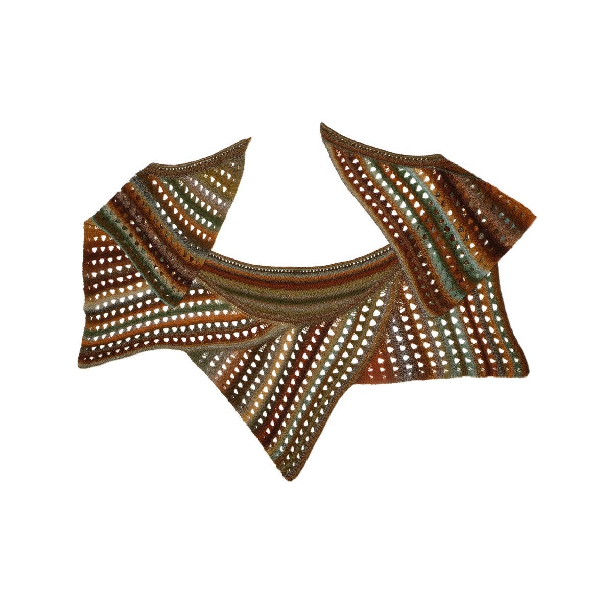 Tuch "Piramides" | Anleitungsheft | Wolle Zauberball® Crazy  | Stricken | Daniela Johansenová Maschenkunst